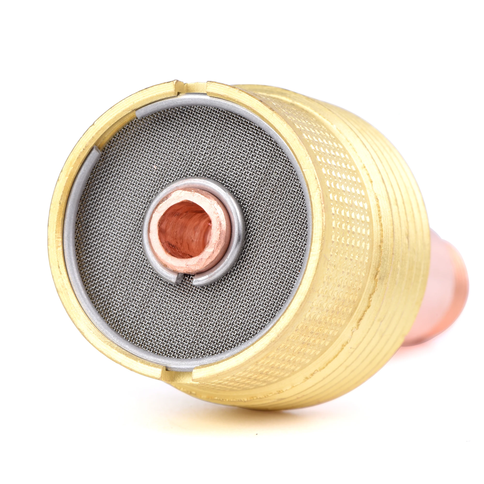 2/5 uds/1,0/1,6/2,4/3,2/4,0mm de Gas de gran tamaño de la lente Cuerpo De Mandril 45V0204 45V116 45V64 995795 45V63 para TIG WP17/de la antorcha de soldadura de 18/26 Kit