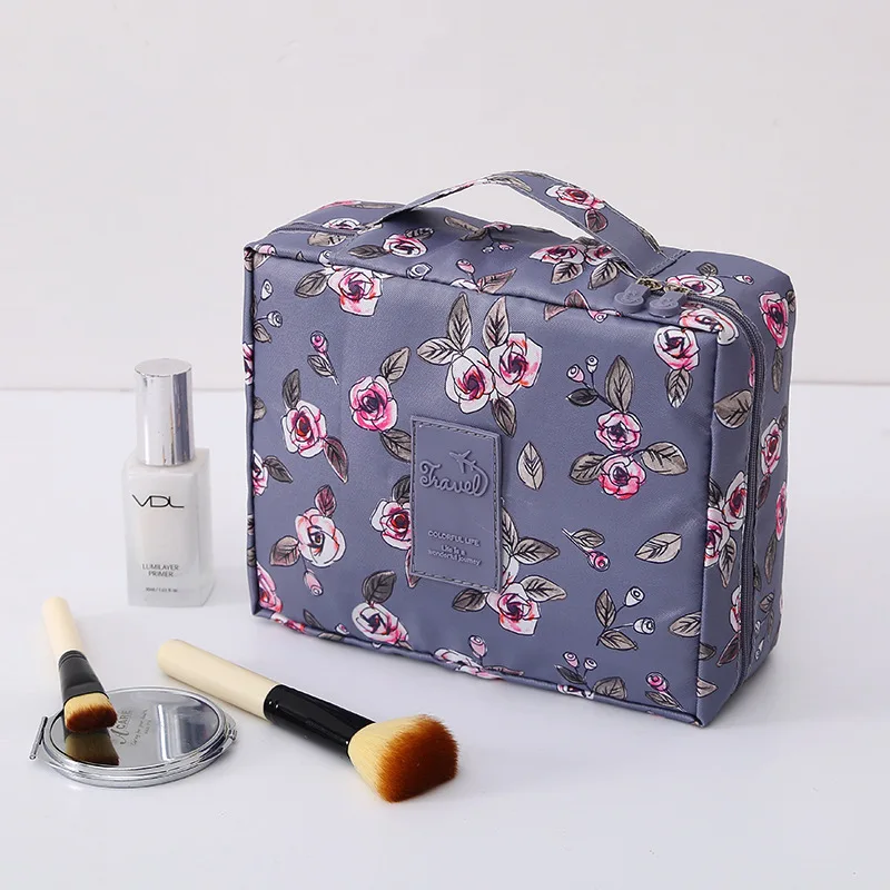 FUDEAM-Bolsa de almacenamiento multifunción para mujer, bolsa de cosméticos portátil, impermeable, para viaje, artículos de tocador