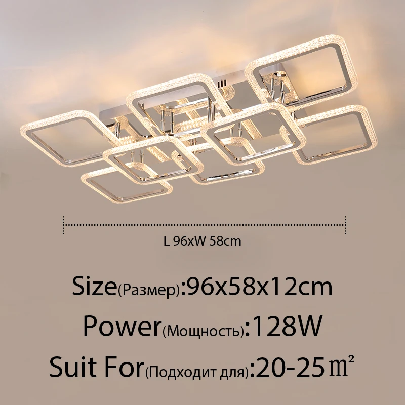 Moderne LED-kroonluchter op afstand dimbaar binnenverlichting voor slaapkamer restaurant studie eetkamer woonkamer verlichtingsarmaturen huis glans