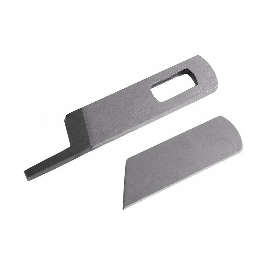 Upper & Lower Knives Blades #412585&412749 fit for Singer 14u12a,14u13,14u65 14U