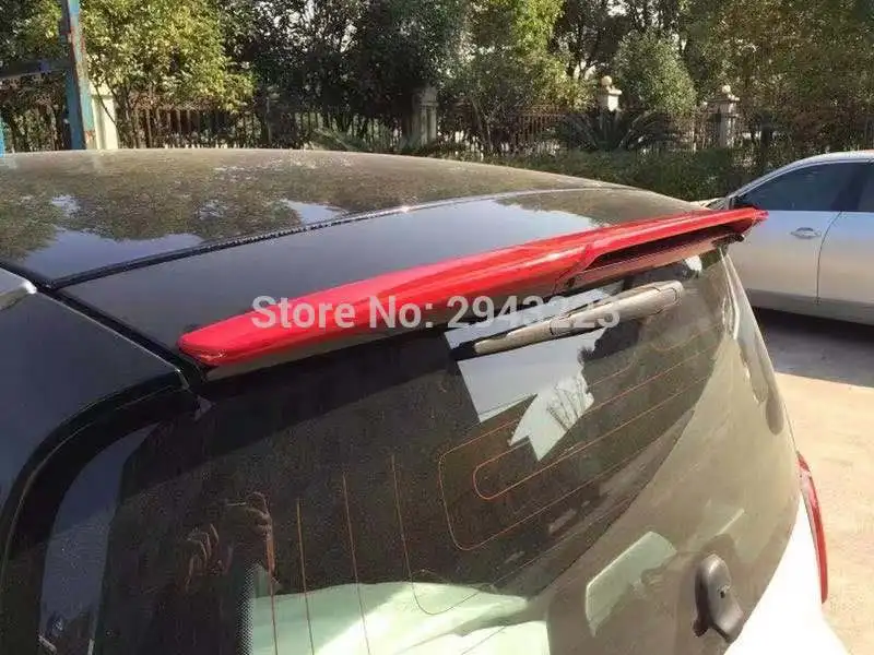 For Merced-Benz Smart Fortwo Forfour 453 Spoiler ABS Plastic Unpainted Primer Color Rear Spoiler Trunk Wing Spoiler Accessories