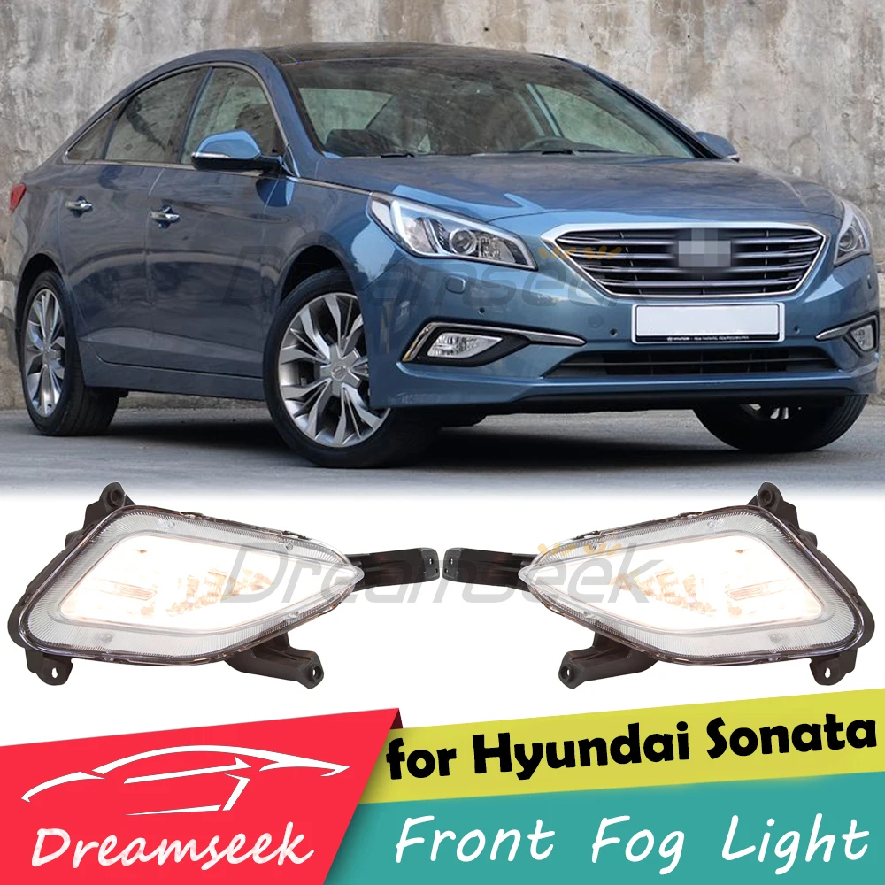 Luz antiniebla halógena para Hyundai Sonata LF 2015 2016, Bombilla de lámpara de conducción de parachoques delantero