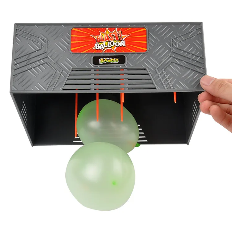 Juego de caja de explosión de globo de martillo divertido para niños, gran maestro de giro creativo antiestrés, fiesta loca, juguete educativo