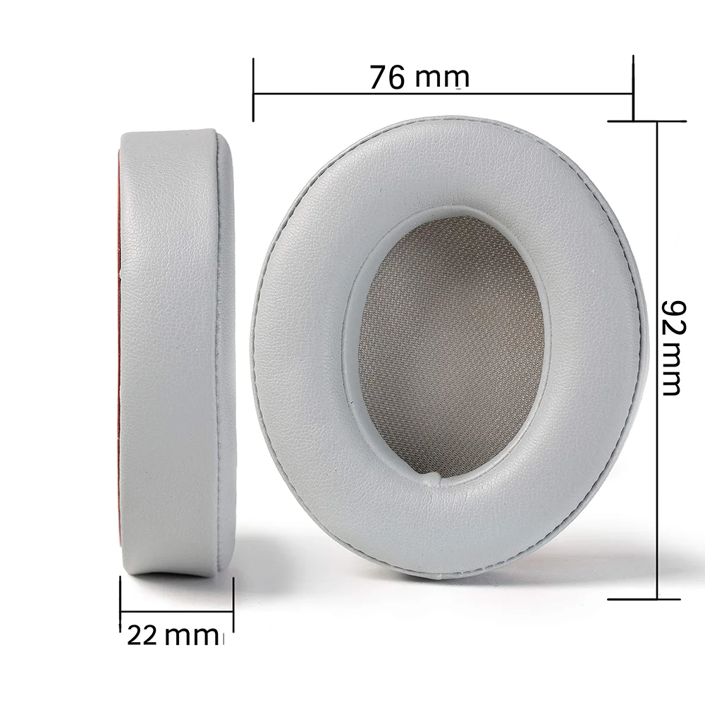 1 Paar Vervanging Oorkussen Oorkussens Pads Moffen Voor Beats Studio 2 3 2.0 3.0 Draadloze B0501 Bedrade B0500 Over ear Hoofdtelefoon