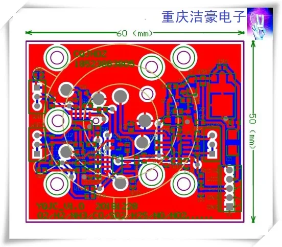 四酸化物/ポリエチレンの発生率はありません。英国の信号処理ボード (電圧タイプ) 9〜24v