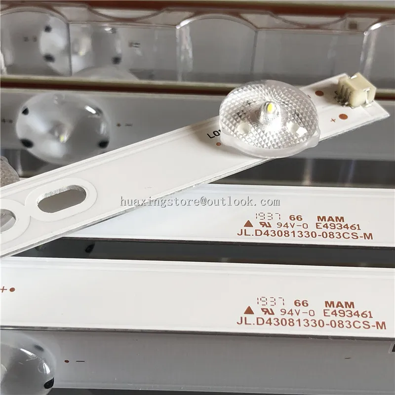 

3pcs of led backlight for JL.D43081330-083CS-M 8 lamps