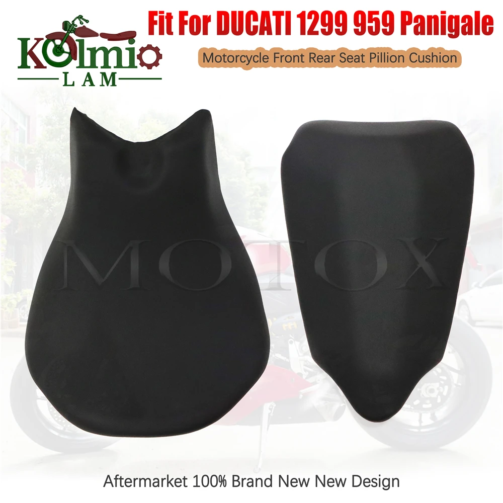 Motorcycle Complete Seat Pad Cushion Fit for Ducati Panigale 959 Panigale 1299 R S Rear Passenger Seat