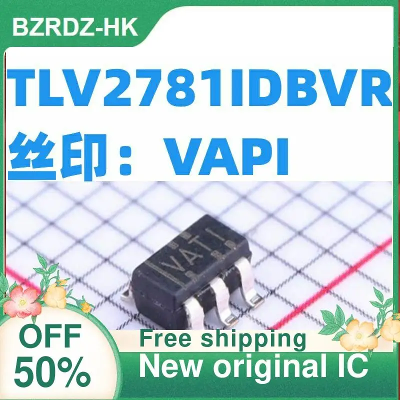 10PCS TLV2781IDBVR SOT23-5 VAPI  New original IC