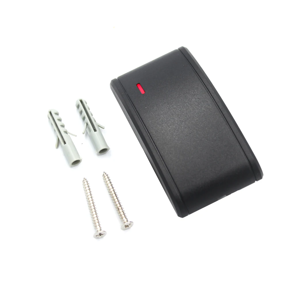 Mini Wiegand-lector de tarjetas Rfid de doble frecuencia, lector de tarjetas de proximidad, Control de acceso de puerta, 26, 34, 125khz, IC, 13,56