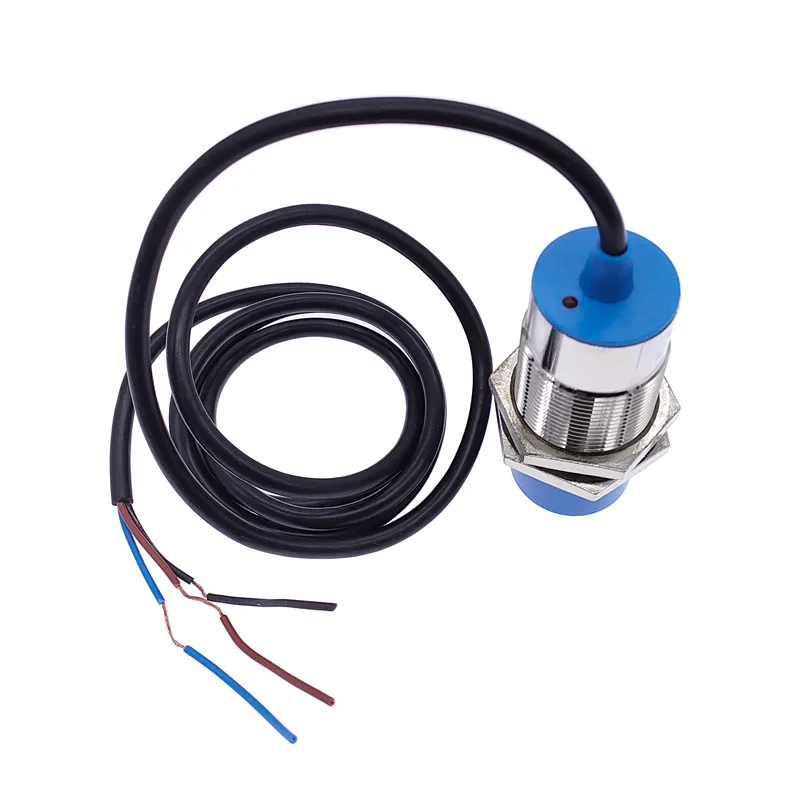 LJ30A3 cylinder inductive proximity sensor switch pnp npn nc no 15mm detection distance LJ30A3-15-Z/BY LJ30A3-15-Z/BX