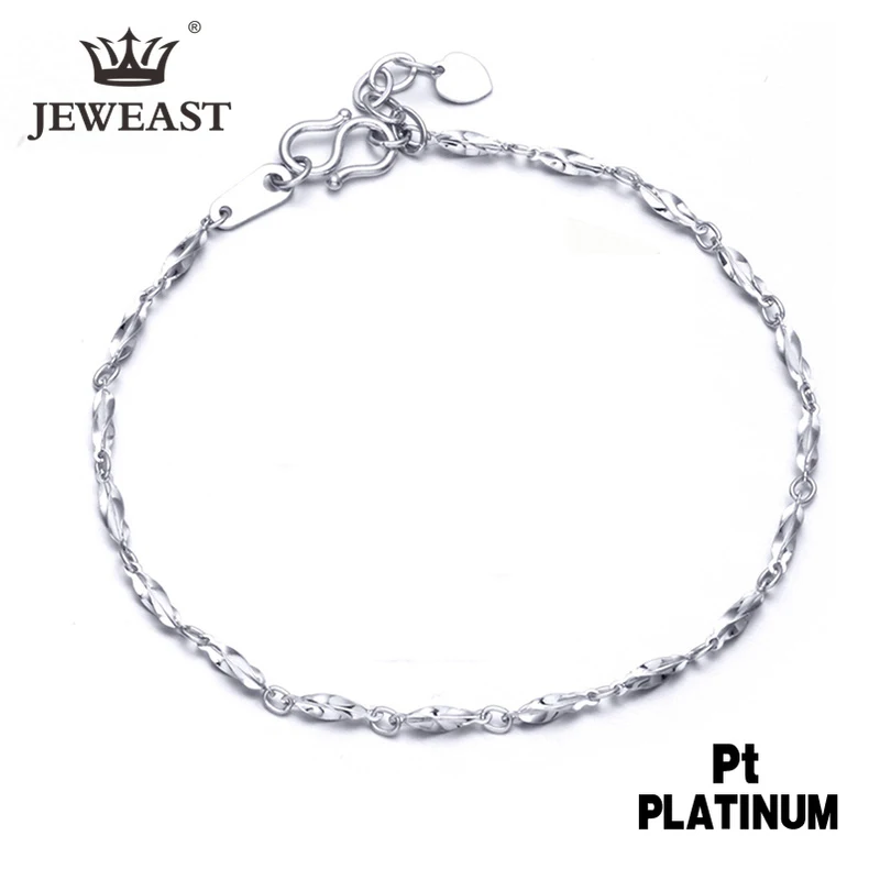 

JDX Pt950 pure gold bracelet real platinum pure gold chain simple high-end fashion classic high jewelry hot new products 2023