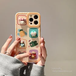 T4 Cute 3D Penguin For Samsung Galaxy S8 S9 S10 S20 S21 Plus A21S A50 A70 A51 A71 A52 A72 A12 A32 DIY Transparent TPU Soft Cover
