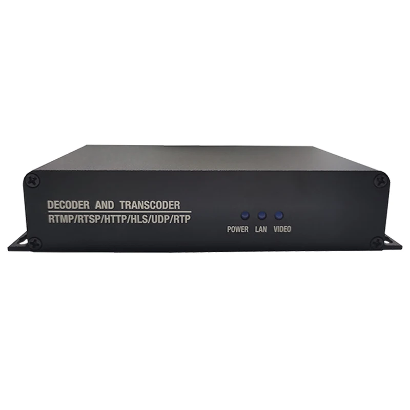 Dibview SRT H265 H264 المهنية فيديو IPTV البث المباشر الوسائط فك 4K 60fps فك وحدة التشفير