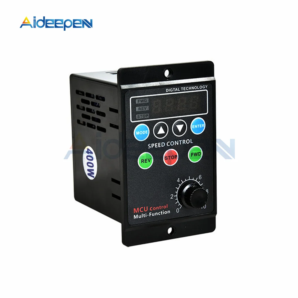 

AC 220V Intelligent Motorspeed Regulator Controller Motor Speed Controller Multi-function Motor Speed Control Display Adjustable