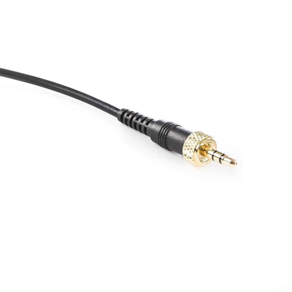 Saramonic SR-UM10-CC1 Male 3.5mm TRS Locking Thread connector to Dual 3-pin XLR Audio Adapter Cable for Wireless Microphone