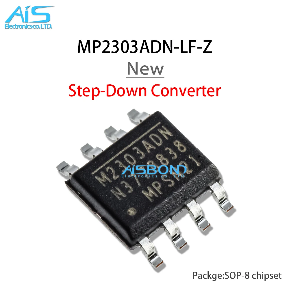 5Pcs/lot New MP2303ADN-LF-Z MP2303ADN-LF MP2303ADN M2303ADN SOP-8 Synchronous Rectified Step-Down Converter