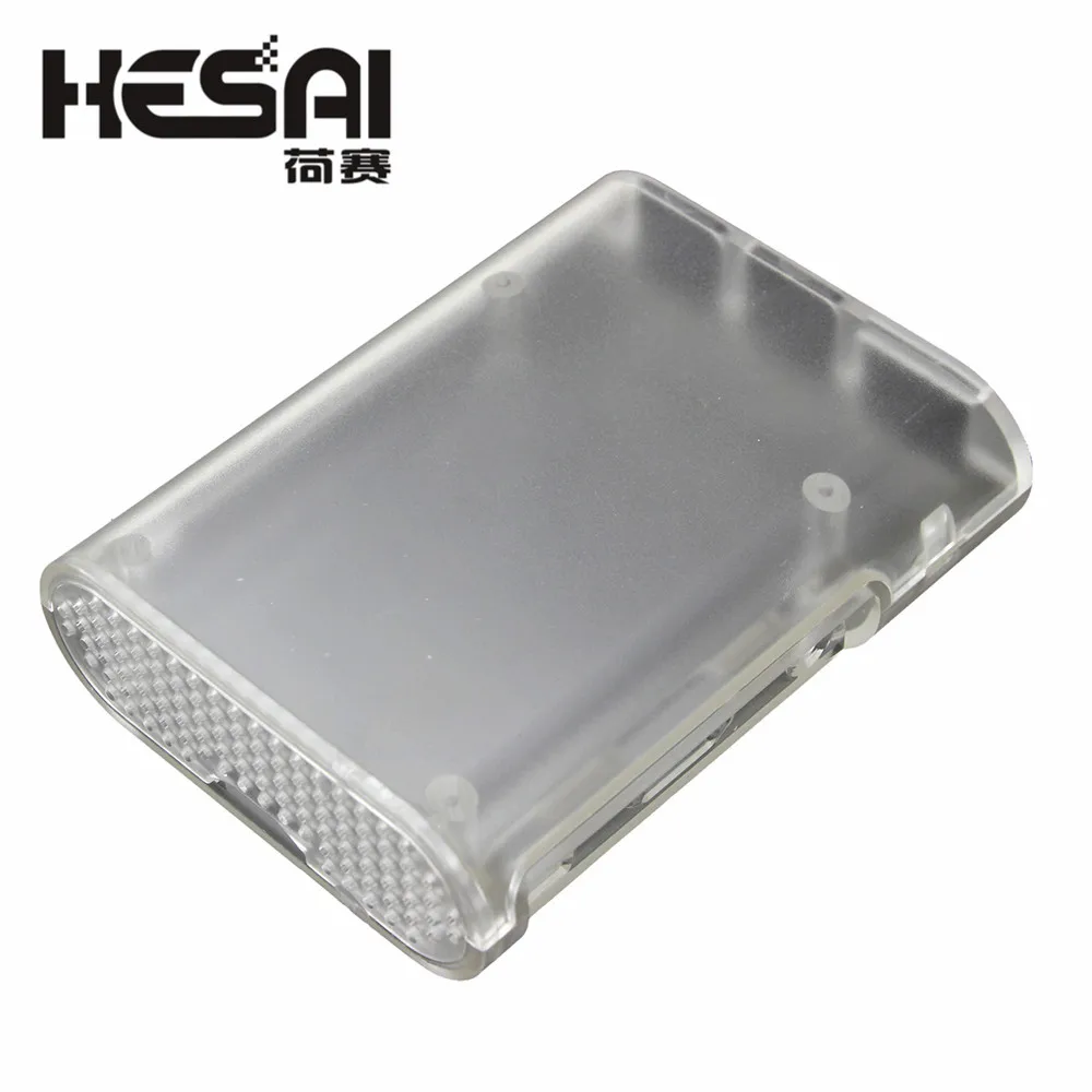 Funda para Raspberry Pi 3 Modelo B Plus y Raspberry Pi 3 2, carcasa negra, caja de ABS