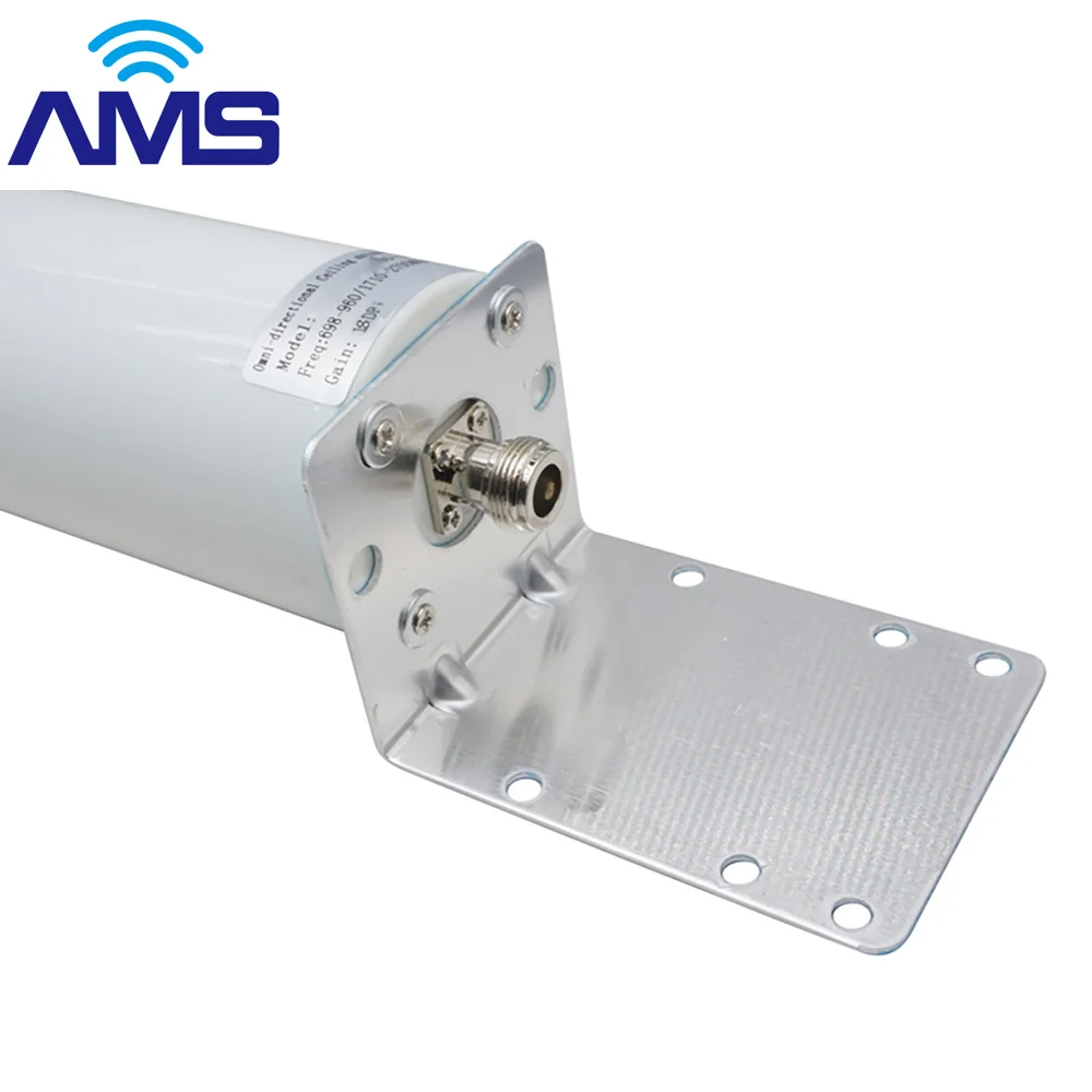 AMS – antenne extérieure étanche 4G LTE, 14-18 Dbi, avec support en L, connecteur femelle Mimo N pour Modem routeur omnidirectionnel