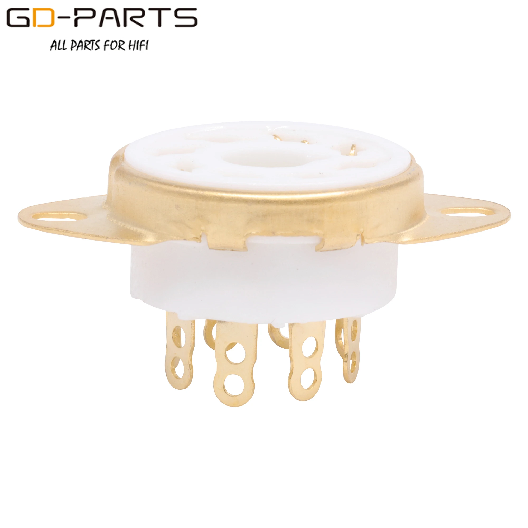 K8A 8Pin Octal Ceramic Vacuum Tube Socket Base For 274B KT88 EL34 6550 6SN7 6SL7 5881 5U4G GZ34 6P6P 6P3P 5AR4 Chassis Mount