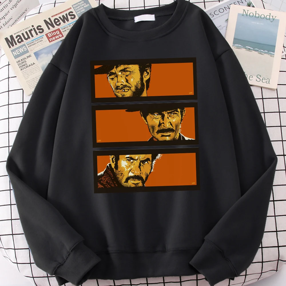 

Hip Hop Style Sportwear Movie Manga The Fistful Of The West Mens Sweatshirt Movie Hoodies Man Fashion Streetwear Fleece Casual