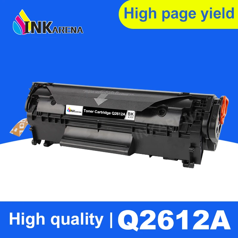 INKARENA Q2612A q2612 12a 2612 Toner Cartridge 2612a For HP LaserJet 1010 1012 1015 1020 3015 3020 3030 3050 1018 1022 1022N