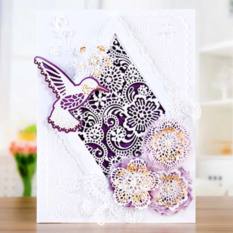 Blossoming Flowers Decoration Metal Cutting Dies Flourishing Flowers&Leaves Die Cuts For Card Making New 2019 Crafts Cards