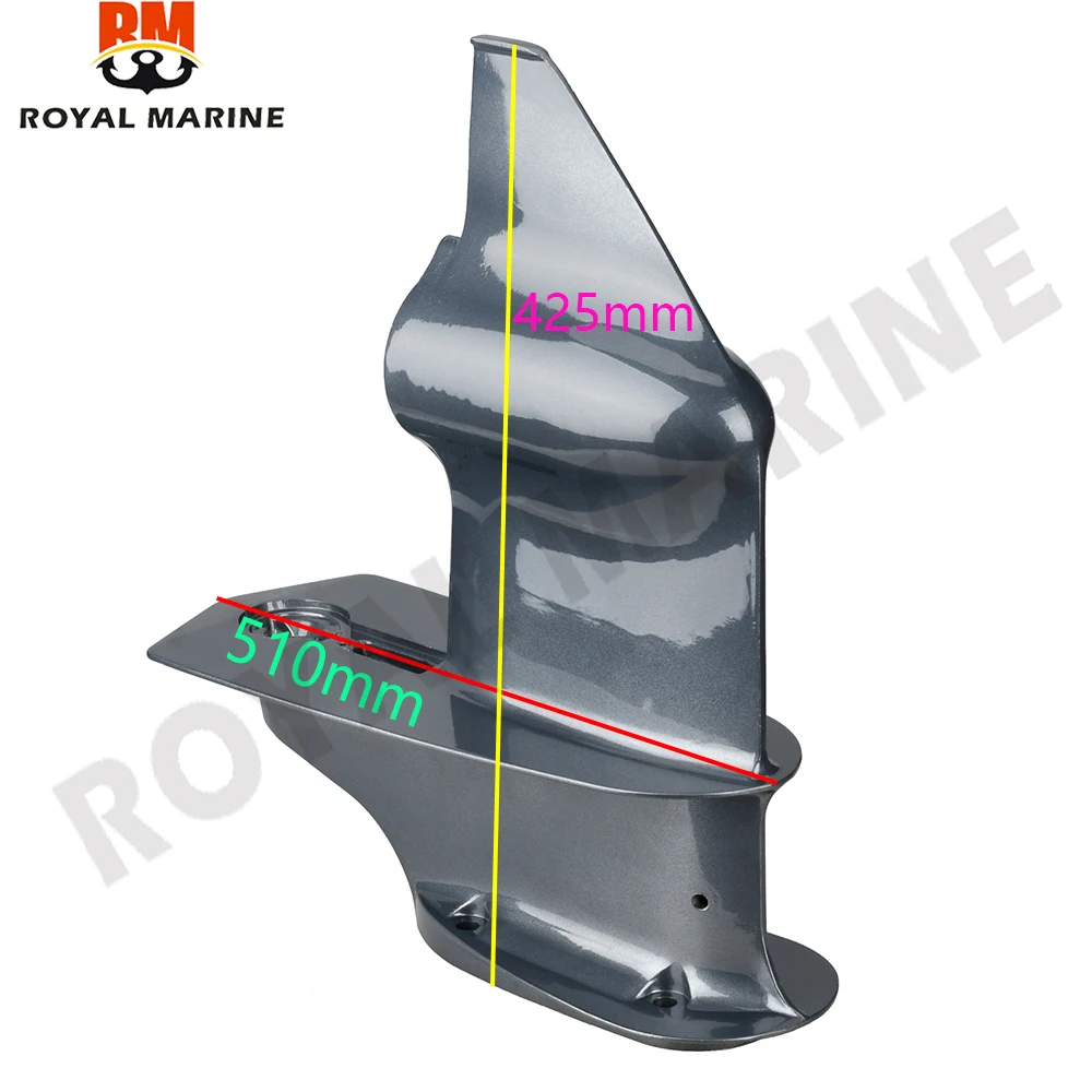 6E8-45311-01-4D OUTBOARD CASING, LOWER For Yamaha Outboard Engine 9.9HP 15HP 6E845311014D boat engine parts