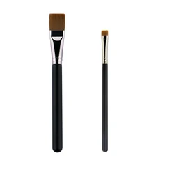 2pcs/set Flat Foundation Makeup brushes Concealer small partial detail foundation liquid cream Eyeliner Make up brushes M191 212