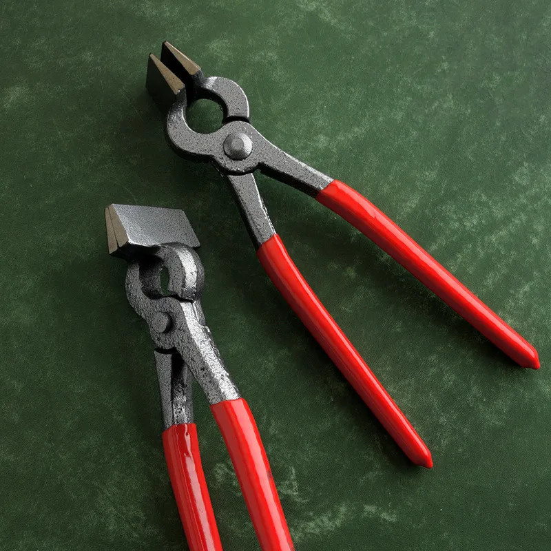 Flat Nose Pliers for Leather DIY, Edge Adjustment, Crimping Pliers, Leather Bag, Cloth Tool, 45mm Wide, 1Pc