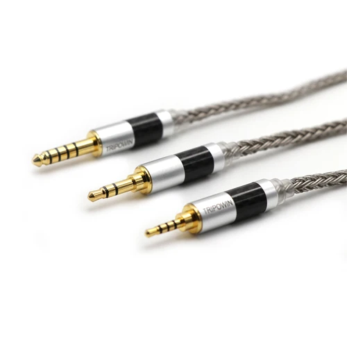 Imagen 2 del producto Tripowin Zonie 2 metros 16 núcleos Cable plateado SPC Cable de auriculares QDC MMCX 2 pines para 7HZ Zero