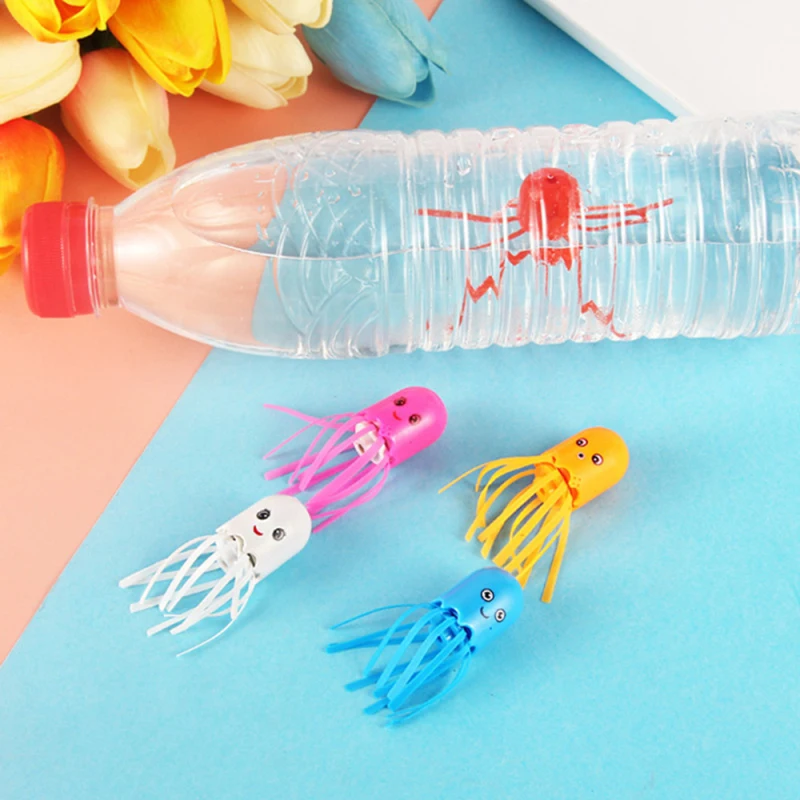 1~10PCS Novelty Magical Jellyfish Ocean Float Science Education Toys Spin Dance Jellyfish Amazing Funny Baby Kids\' Floats Toy