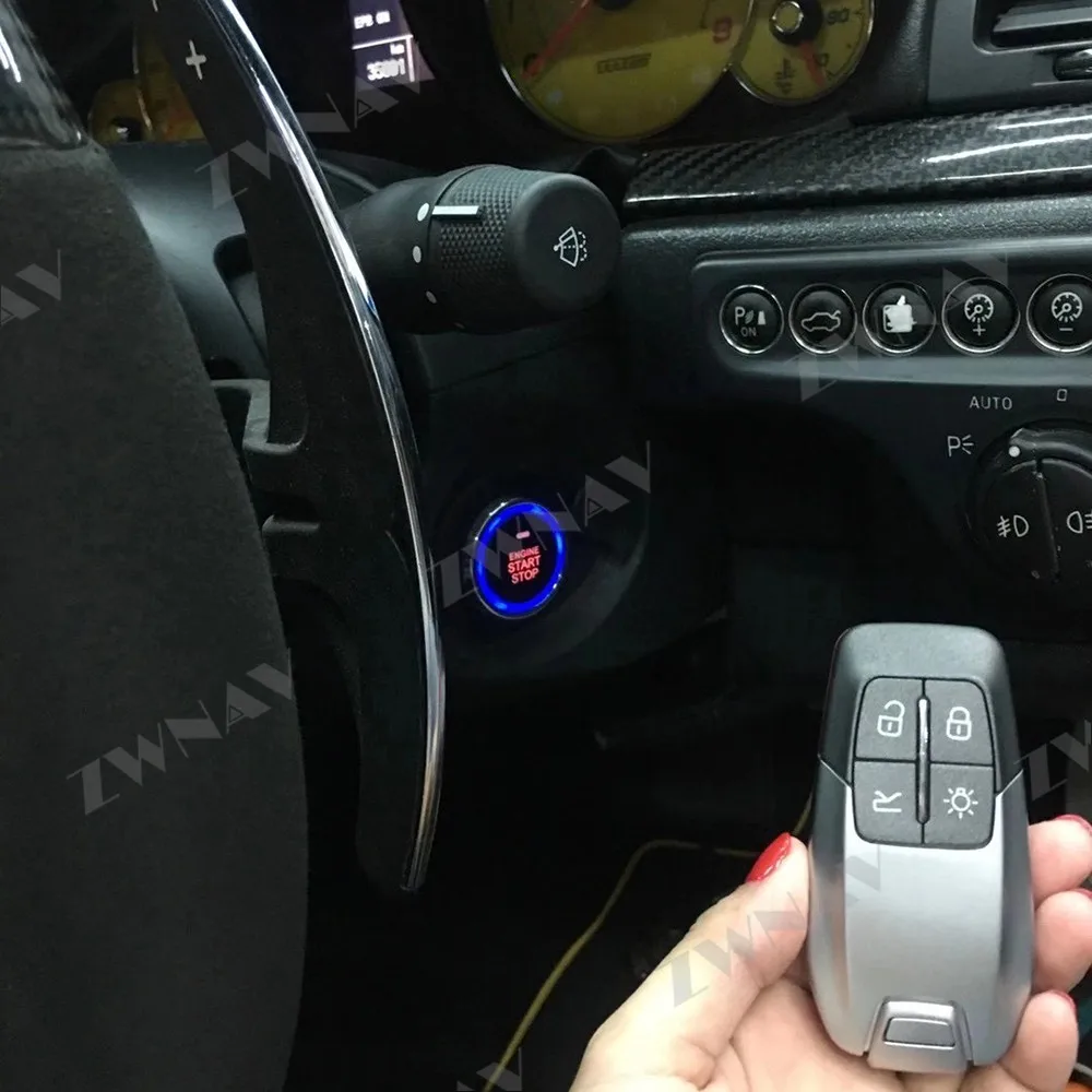 For Ferrari Inductive Automatic Lock&Unlocking Android, Apple App connection Auto One Click Start Smart Car Key