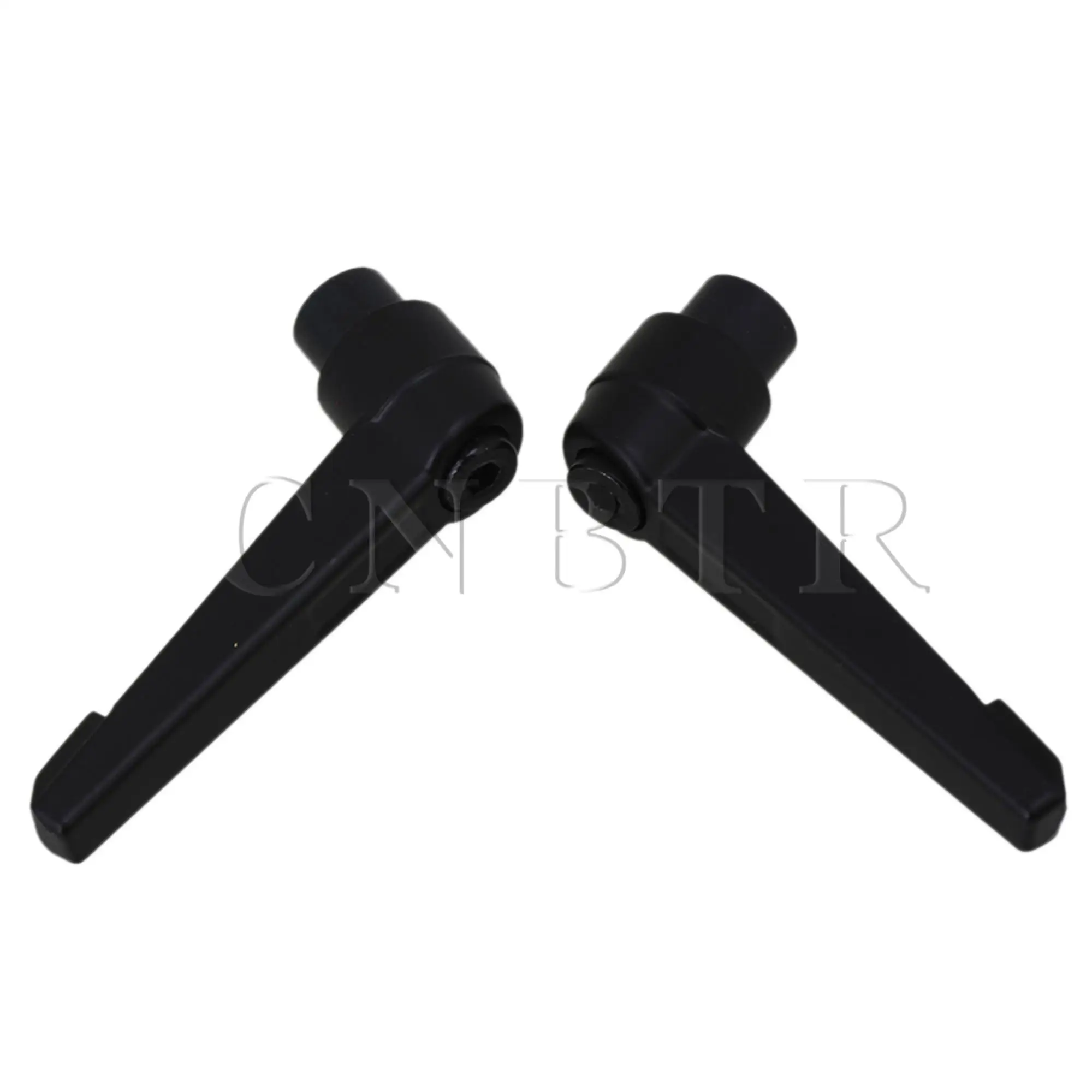 

CNBTR 2Pcs Zine Alloy M8 Female Thread Machinery Adjustable Clamping Handle Lever