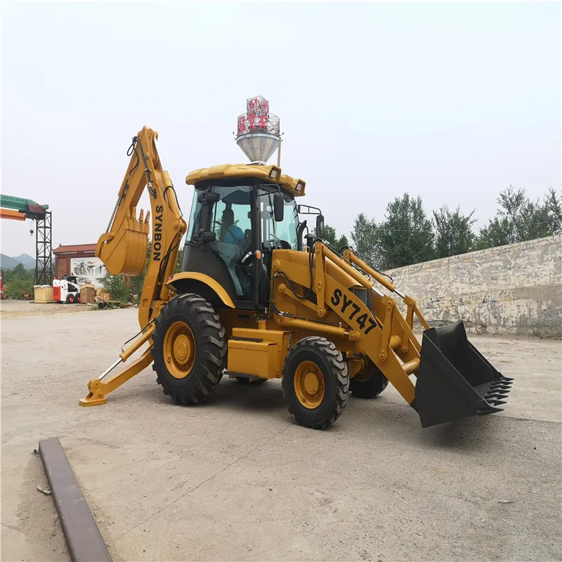 Hydraulic Control  Farm Garden MachineBackhoe Loader Bucket SY747