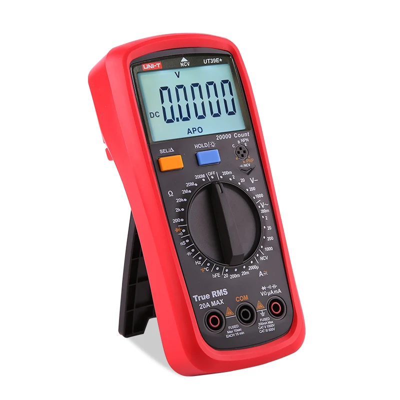 UNI-T UT39A+ UT39C+ UT39E Plus Multimeter Digital Ammeter Voltmeter AC/DC Current Professional Electrician Tester Multi Meter