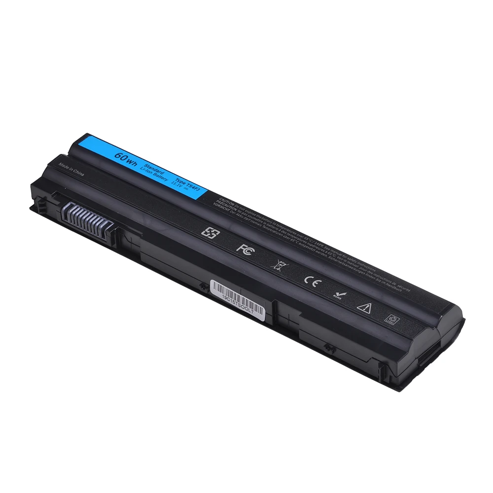 Batería de repuesto de 6 celdas para portátil Dell Latitude E6520 E6420 E6430 E6440 E5530 E5520 M5Y0X HCJWT T54FJ 911MD 4YRJH KJ321