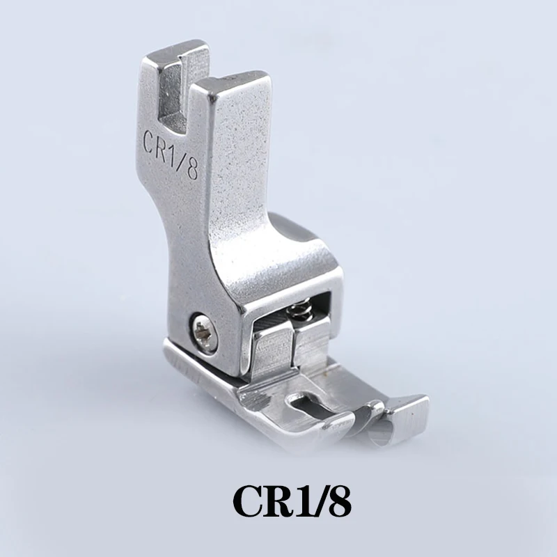 Steel Lockstitch Machine Presser Foot CR1/32 CL1/32 CR1/16 CL1/16 CR1/8 CL1/8 CR3/16 CL3/16 CR1/4 CL1/4 CR5/16 CL5/16