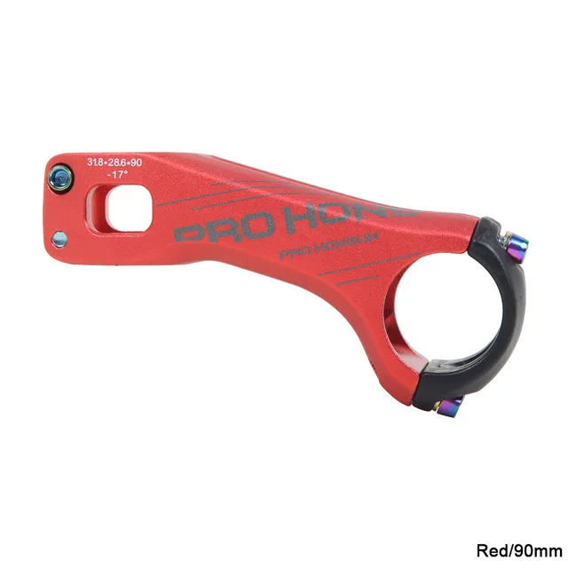 HONSUN CNC Aluminum Alloy Road/Mountain Bicycle Stem 70MM/90MM 31.8*28.6MM XC MTB AM Bice Handlebar Parts