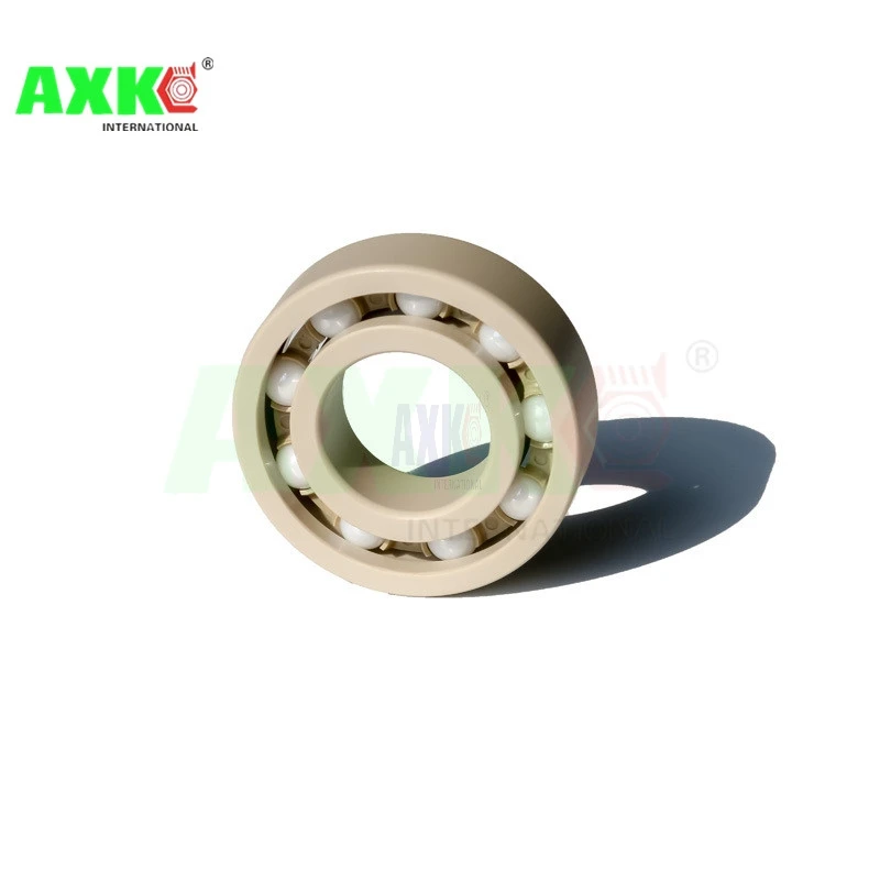 PEEK plastic bearings are acid and alkali resistant 6200 6201 6202 6203 6204 6205 6206 6207 high temperature resistance