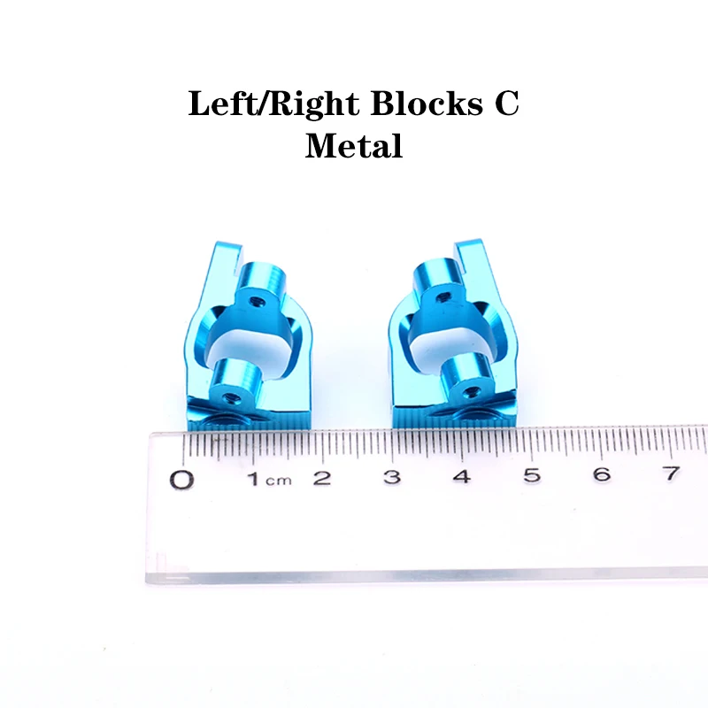 

144001-1253 Left/Right Blocks C Seat WLtoys 144001 RC Car Spare Parts 4WD Metal Material 1/14