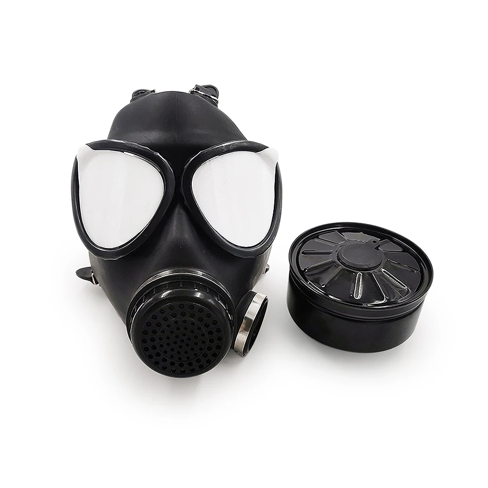 Maschera antigas tipo MF14/87 maschera facciale completa filtro respiratore chimico maschera di stimolazione autoassorbente protezione contro