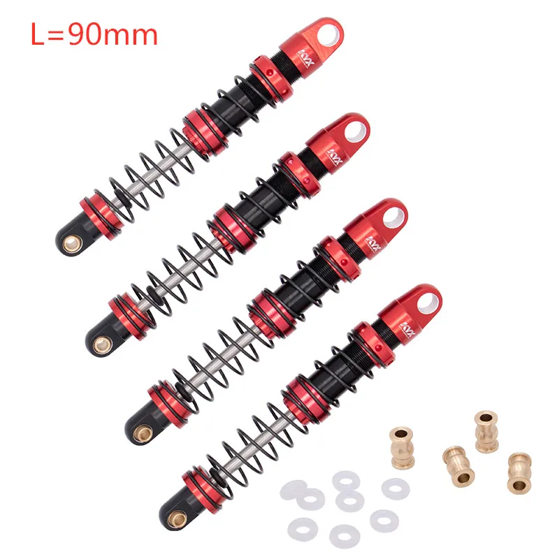 KYX 70mm 80mm 90mm 95mm ammortizzatore in metallo per 1 / 10 RC car axial scx10 II 90046 trx4 trx-4 D90 trx6 g63 parti aggiornate