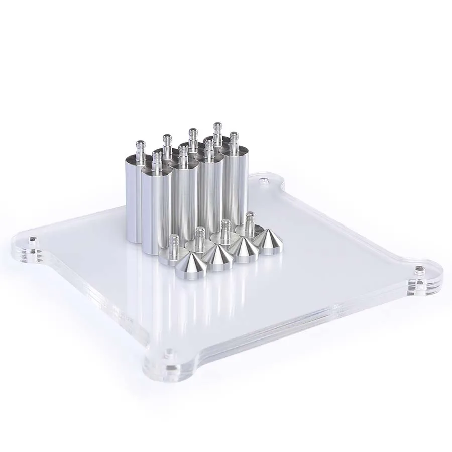 TOPPING Acrylic Rack For D30 Decoder A30 HIFI Amplifier Amp rack Transparent equipment two-layer Rack