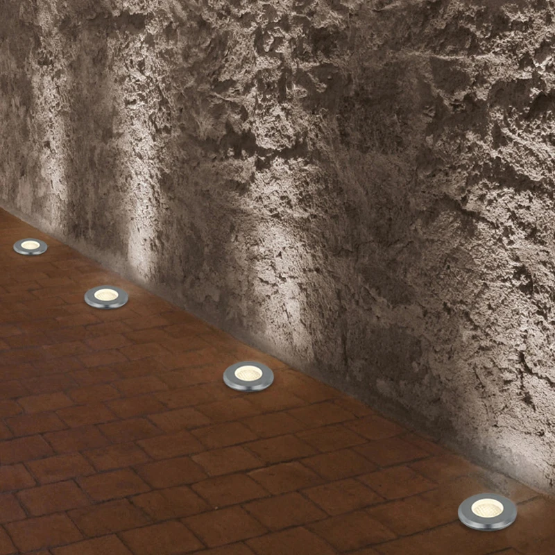 6pcs Cob führte unterirdisches Licht 5w Boden Garten Weg Stehle uchte im Freien unterirdisch begraben Hof Lampe Landschafts licht 110 v220v12v – Detail 13