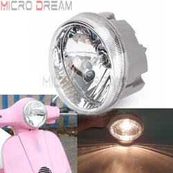Motorcycle Front Headlight Lamp LED Headlight Socket P43T for LX 125 150 LX150 LX125 LX150 Head Lights Scooter Hi/Lo Beam Light