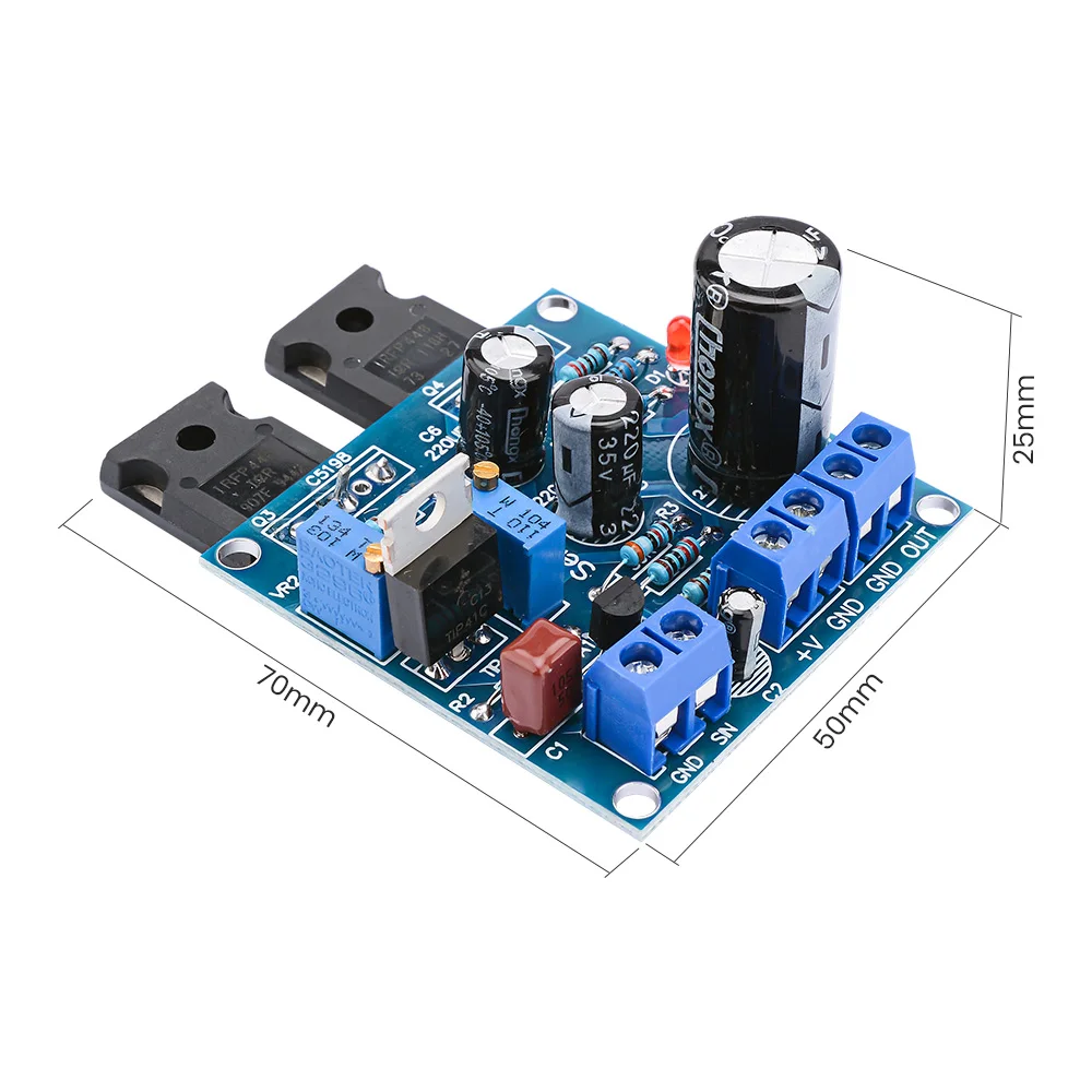 AIYIMA 1969M FET Bile 파워 앰프 보드, 25W + 25W 1969 IRFP448 튜브 앰프, 홈 사운드 시어터 DIY 슈퍼 1875 3886 AMP, 1 쌍