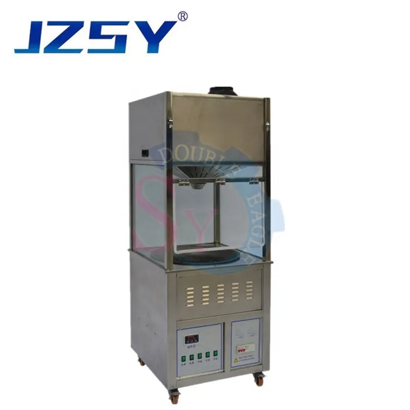 ซูเปอร์มาร์เก็ตสิ่งแวดล้อมสแตนเลส Smokeless Chestnut ผัดกระทะทอดวอลนัท Auto-ผัดอุปกรณ์การประมวลผล