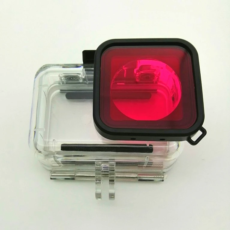 Waterproof case Filter For DJI Osmo Action Camera DJI Action Camera Accessories Waterproof Case /Housing/Box/Diving filter Cover