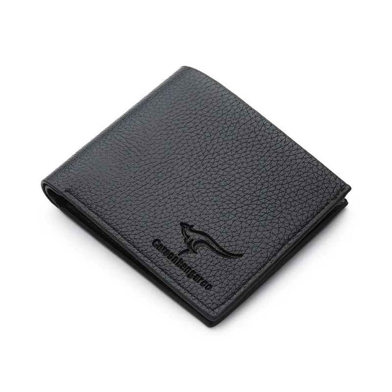 Casual Fashion Men\'s Bifold Short Credit Wallet Fashion Slim Wallets Man PU Leather Card Holders Coin Purses Classic Male Purse.