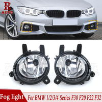 R-AUTO Car Front Bumper Fog Light Driving Fog Lamp Assembly For BMW 3 Series F30 F31 F34 F35 2012 2013 2014-2019 63177248911